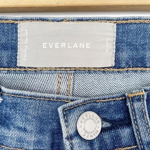 EVERLANE 10” High-Rise Skinny ankle Jean size 26 - Picture 4 of 7